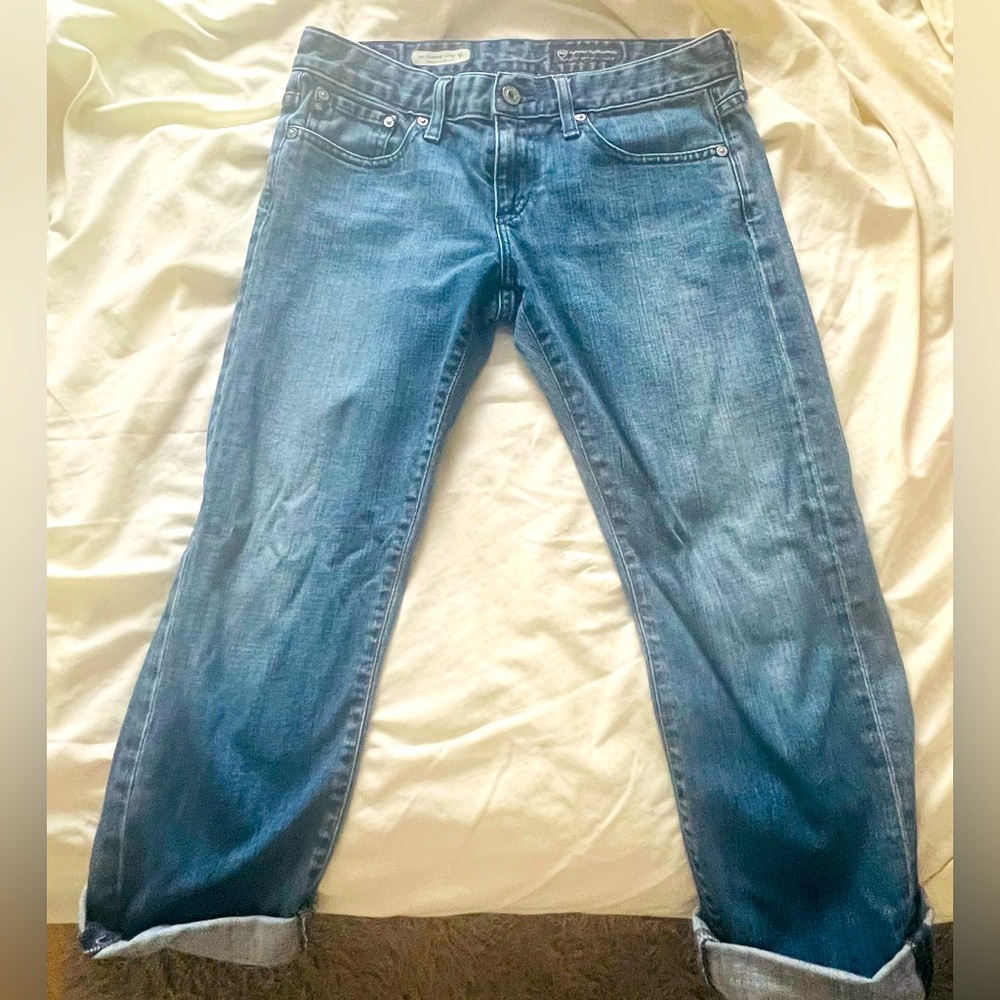 ADRIANO GOLDSCHMIED TOMBOY CROP  WOMENS JEANS